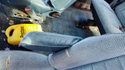 1985-1995 Gmc Safari Driver Left Front Inner Arm Rest Side Seat Oem 15591931