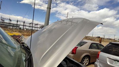 2002 Chevy Silverado 2500 Hood Pewter 11U
