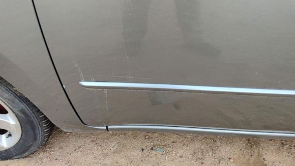 2007-2009 Nissan Sentra Driver Left Front Moulding From Door Trim Strip Gray K36 — photo 2