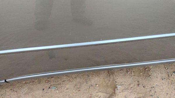 2007-2009 Nissan Sentra Driver Left Front Moulding From Door Trim Strip Gray K36 — photo 4
