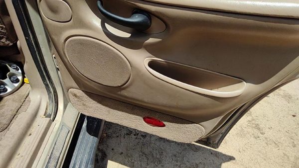 98 Navigator Passenger Right Rear Inside Door Trim Panel Wh Switches Back Tan Kx — photo 7