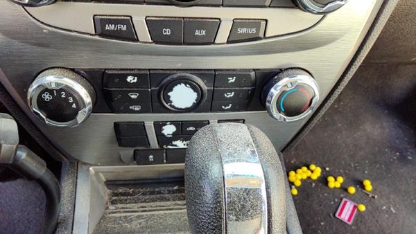 2010 Ford Fusion Temperature Control Module In Dash Heater Ac Head Unit Oem 2.5L — photo 1