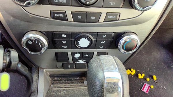 2010 Ford Fusion Temperature Control Module In Dash Heater Ac Head Unit Oem 2.5L — photo 2