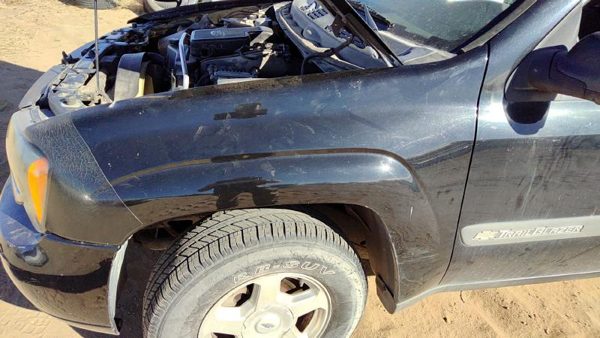 2002-2009 Chevy Trail Blazer Driver Left Front Fender Oem Black 41U 12477993 — photo 3