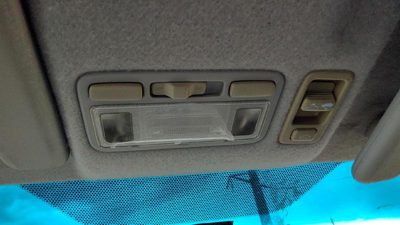 02-05 Honda Civic Hatchback Si Center Overhead Console Dome Light Map Lamp Cubby