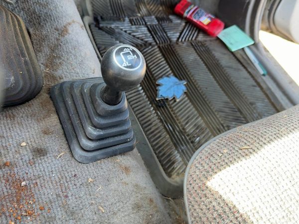 1991 Isuzu Pup 4X4 Shifter Lever Assembly With Linkage Oem 4Wd T Case Shift Unit — photo 2
