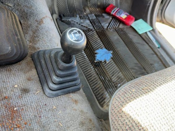1991 Isuzu Pup 4X4 Shifter Lever Assembly With Linkage Oem 4Wd T Case Shift Unit — photo 3