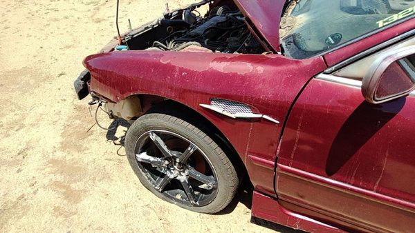 1994-1997 Honda Accord Driver Left Front Fender Oem Red 4790721 — photo 1