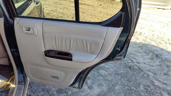 2000 Passport Passenger Right Rear Door Trim Panel With Switches Back Bge Beige — photo 1