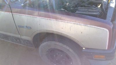 1981-1987 Isuzu Pup Pickup Passenger Right Front Fender Oem Red 94446989