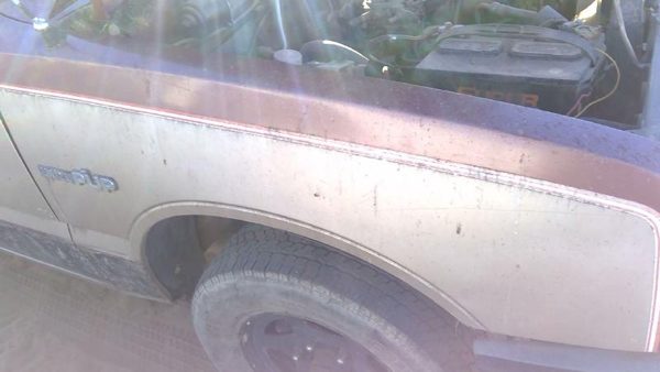 1981-1987 Isuzu Pup Pickup Passenger Right Front Fender Oem Red 94446989 — photo 3