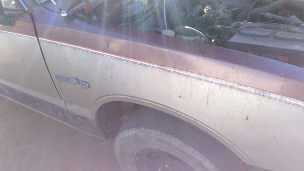 1981-1987 Isuzu Pup Pickup Passenger Right Front Fender Oem Red 94446989 — photo 4