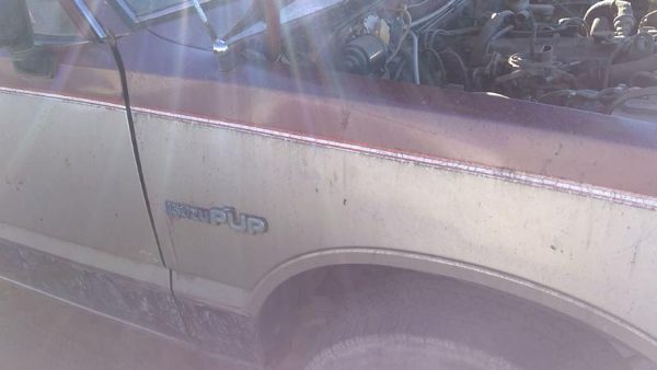 1981-1987 Isuzu Pup Pickup Passenger Right Front Fender Oem Red 94446989 — photo 9