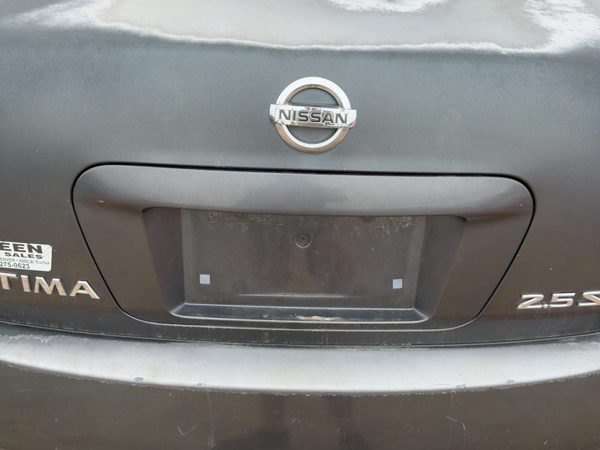 05 Altima License Plate Trim Surround Panel Oem Tail Trunk Finish Smoke K11 — photo 4