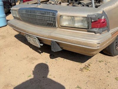1989-1996 Buick Century Front Bumper Cover Assembly Oem Sedan Gold 25524613