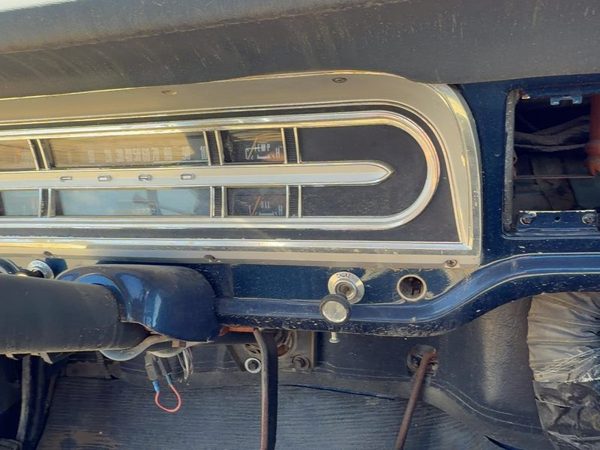 1967-1972 Ford F250 Trim Bezel Around Speedometer Oem Dash Surround Panel — photo 2