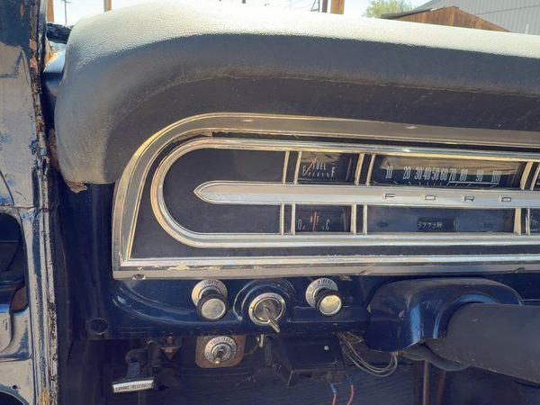 1967-1972 Ford F250 Trim Bezel Around Speedometer Oem Dash Surround Panel — photo 6
