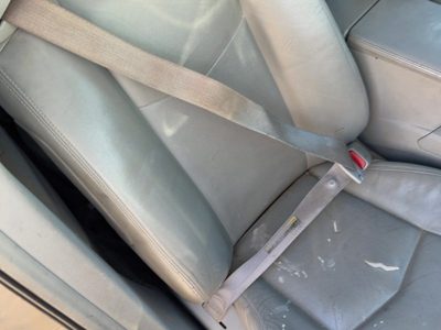 04-06 Srx Passenger Right Front Seat Belt Retractor Oem Shoulder Gray 132