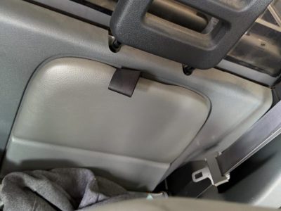 05-10 Dodge Dakota Driver Left Rear Jump Seat Oem Gray P9D5
