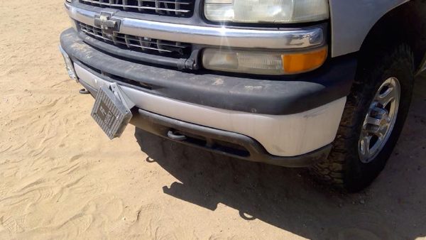 1999 Chevy Silverado 1500 Front Bumper Assy. Pewter 11U — photo 9