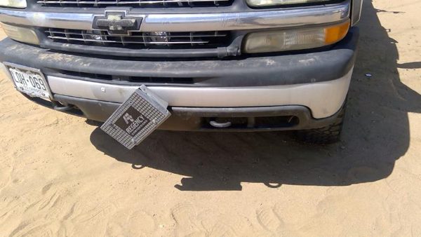 1999 Chevy Silverado 1500 Front Bumper Assy. Pewter 11U — photo 7