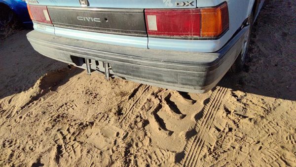 1988-1989 Honda Civic Rear Bumper Cover Assembly Oem Back Sedan 2716082 — photo 6