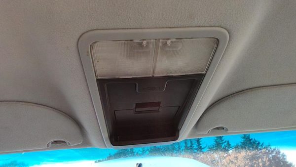 2004-2007 Ford Freestar Center Overhead Console Dome Light Map Lamp Cubby Gray — photo 2