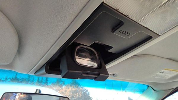 2004-2007 Ford Freestar Center Overhead Console Dome Light Map Lamp Cubby Gray — photo 4