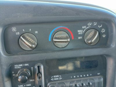96-00 Express 2500 Temperature Control Module In Dash Heater Ac Head Unit Oem