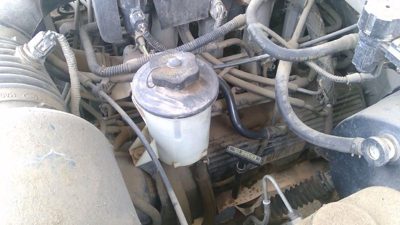 97-01 Ford F150 4.6L Power Steering Fluid Remote Reservoir Tank Bottole 4X2 At