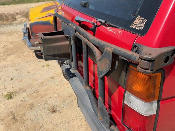90-95 Nissan Pathfinder Spare Tire Carrier Mount Complete Assembly OEM — photo 4
