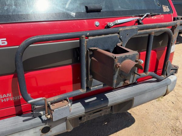 90-95 Nissan Pathfinder Spare Tire Carrier Mount Complete Assembly OEM — photo 11