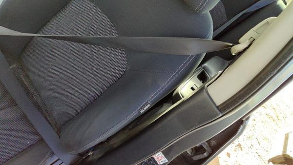 2016-2019 Nissan Versa Driver Left Front Seat Belt Retractor Shoulder Charcoal G — photo 4