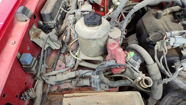 1993-1995 Nissan Pathfinder Power Steering Fluid Remote Reservoir Tank Oem 3.0L — photo 3