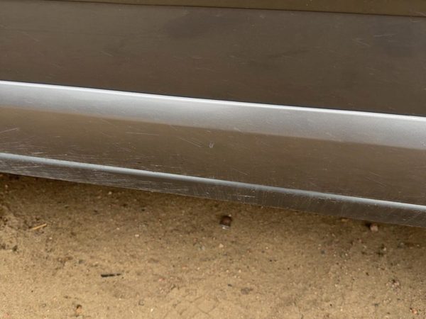 05-09 Legacy Outback Driver Left Front Lower Moulding From Door Oem Silver Slq — photo 5