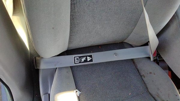 2000 Ford Taurus Passenger Right Front Seat Belt Retractor Oem Shoulder Gray — photo 3