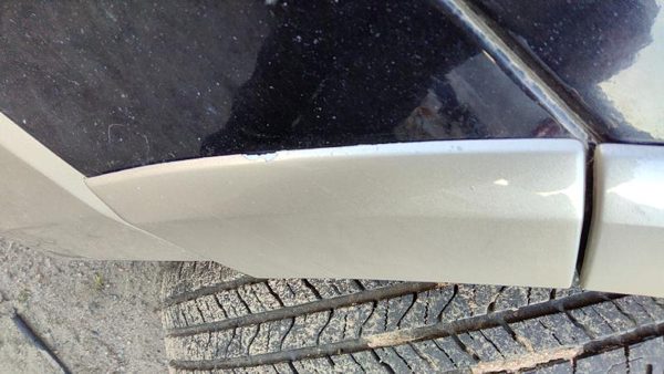 2008 Ford Expedition Fender Moulding LH Ua Black — photo 6