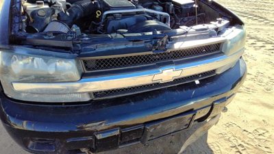 2002-2009 Chevy Trail Blazer Front Grille Assembly Oem Black 41U 89044659