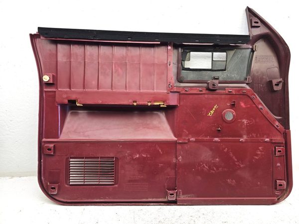 1990 Chevy S10 Pickup Passenger Right Front Door Trim Panel Red — photo 17
