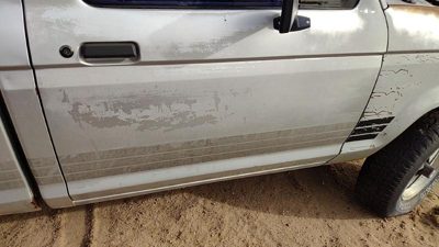 1987 Ford Ranger Front Door RH Silver
