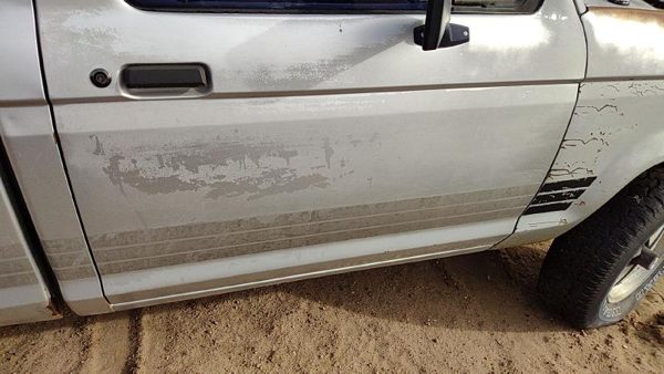 1987 Ford Ranger Front Door RH Silver — photo 1