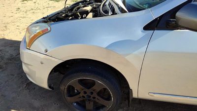 2013 Nissan Rogue Fender LH Silver K23