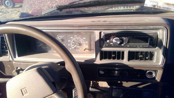 81-86 Isuzu Pup Pickup Trim Bezel Around Speedometer Dash Surround Panel Brown — photo 2