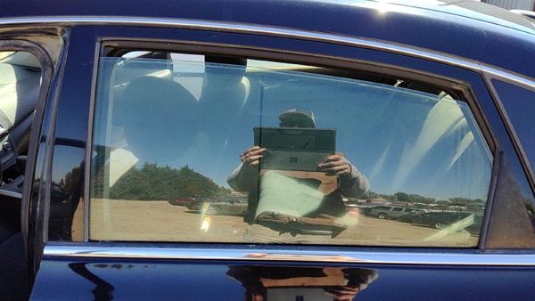 2013-2019 Nissan Sentra Driver Left Rear Side Window Door Glass Oem Back — photo 2
