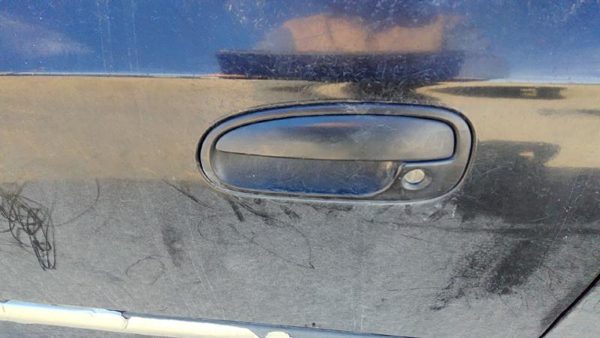 1996-2000 Honda Civic Driver Left Front Outside Door Handle Oem Black Coupe — photo 2