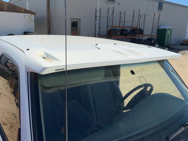 1996 Ford Ranger SuperCab Outside Front Windshield Visor OEM Exterior Roof Mount — photo 1