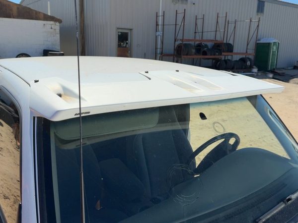 1996 Ford Ranger SuperCab Outside Front Windshield Visor OEM Exterior Roof Mount — photo 2