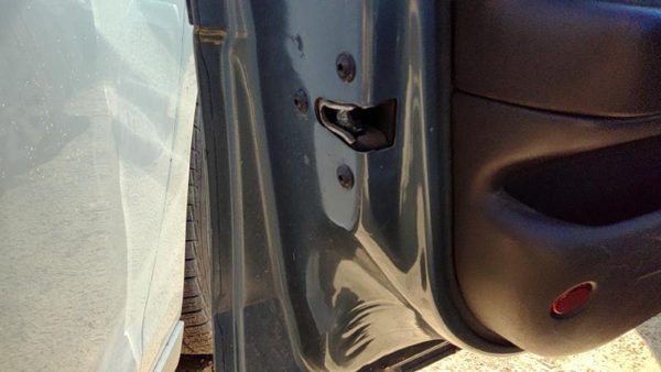 2004-2008 Pontiac Grand Prix Driver Left Front Door Latch With Rods/Cables Oem — photo 3