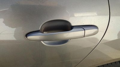2006-2007 Chevy Impala Driver Left Rear Outside Door Handle Oem Back Bronze 53U