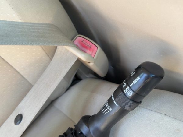 04-05 Toyota Prius Passenger Right Front Seat Belt Buckle Receiver Oem Tan 08 — photo 4